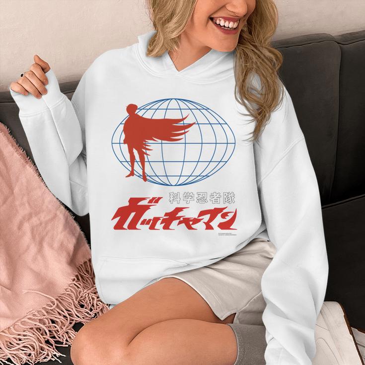 ガッチャマン O 長袖tシャツ パーカー