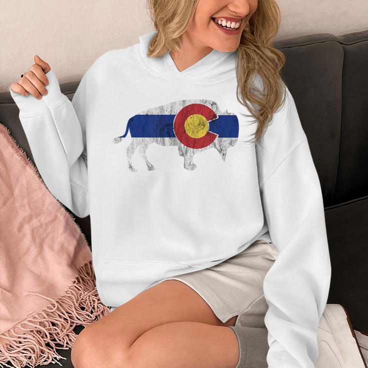 コロラド州旗バッファローtシャツ 美しいネイティブコロラドtシャツ パーカー