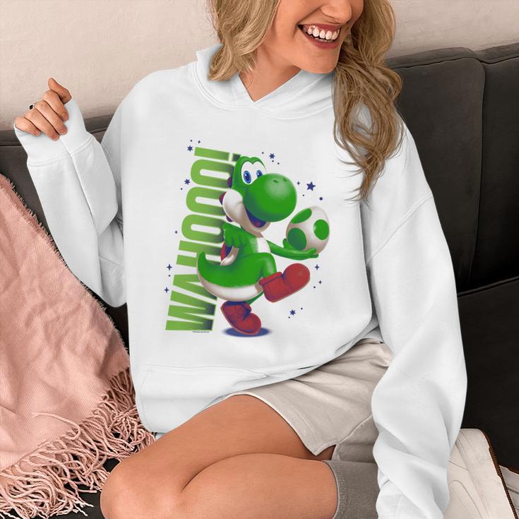ザ・スーパーマリオギャラクシー・ムービー Action Yoshi 長袖tシャツ パーカー