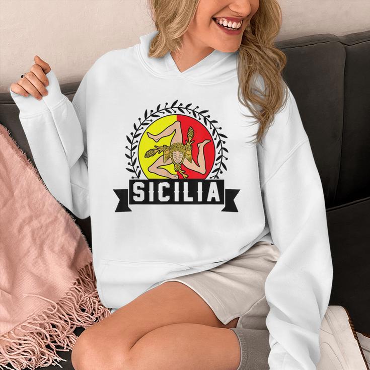シチリア国旗 シチリア・パレルモ イタリア パーカー