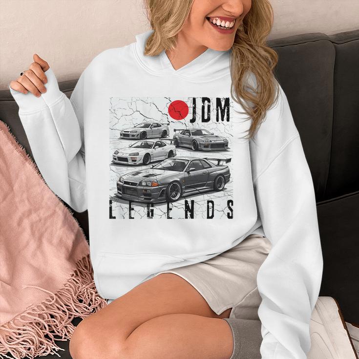 バックプリント ディストレス Jdm レジェンド レースカー 日本国旗 ギフト パーカー