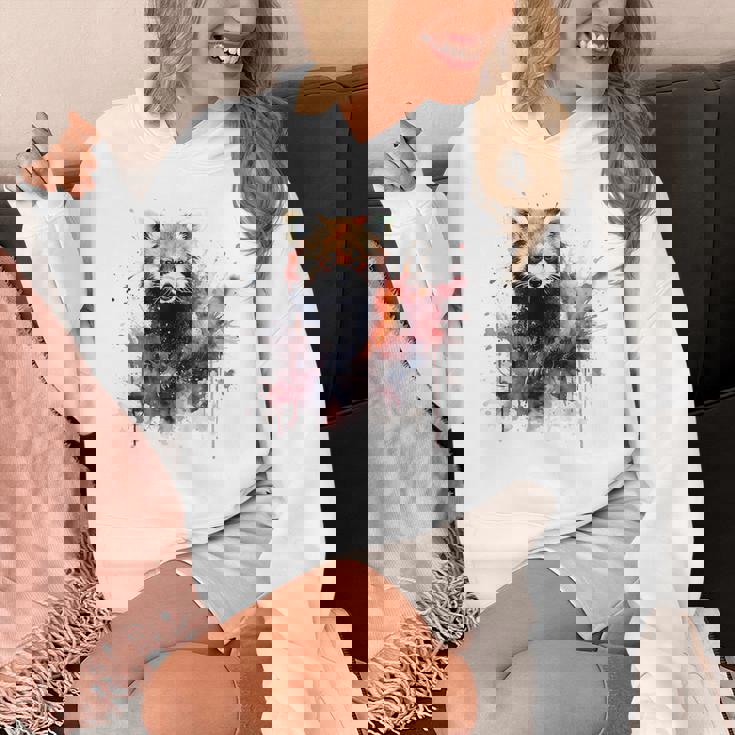 レッサーパンダ 恋人 アートワーク パーカー