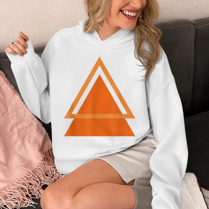 三角形抽象幾何学デザインtシャツ パーカー