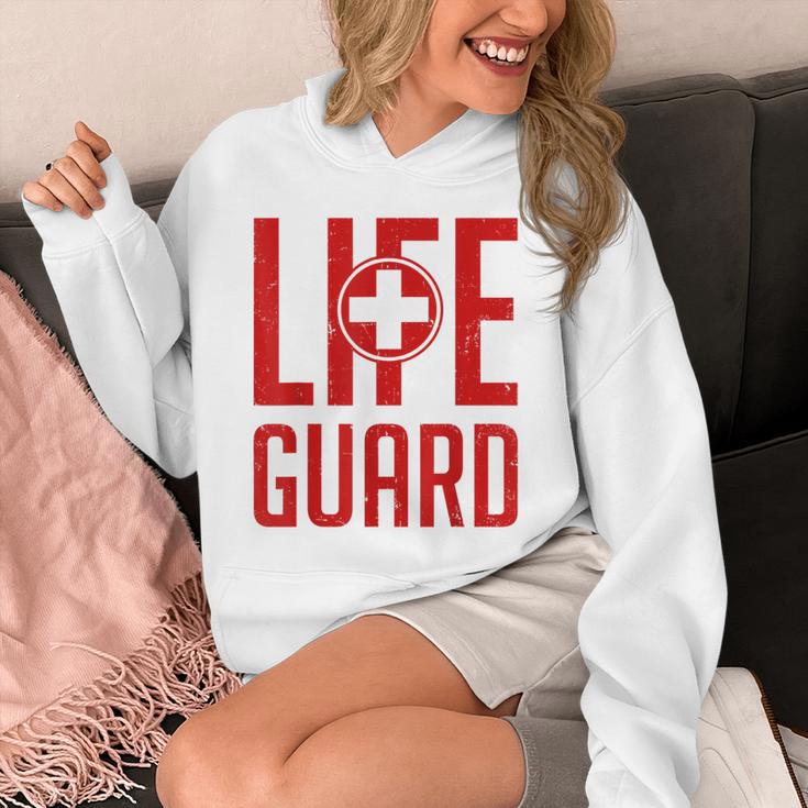 救命救急救命士のライフセーバー Lifeguard パーカー