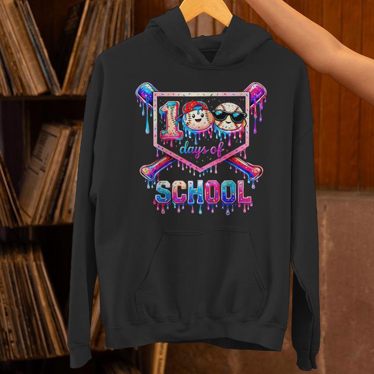 100 Days Of School Baseball Drip Boys For Men Kids Unisex Hoodie 100 Days Of School Baseball Drip Boys For Men Kids Unisex Hoodie