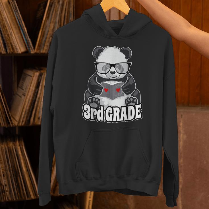 3rd Grade Back To School Panda Book Reader Teacher Heart Unisex Hoodie 3rd Grade Back To School Panda Book Reader Teacher Heart Unisex Hoodie
