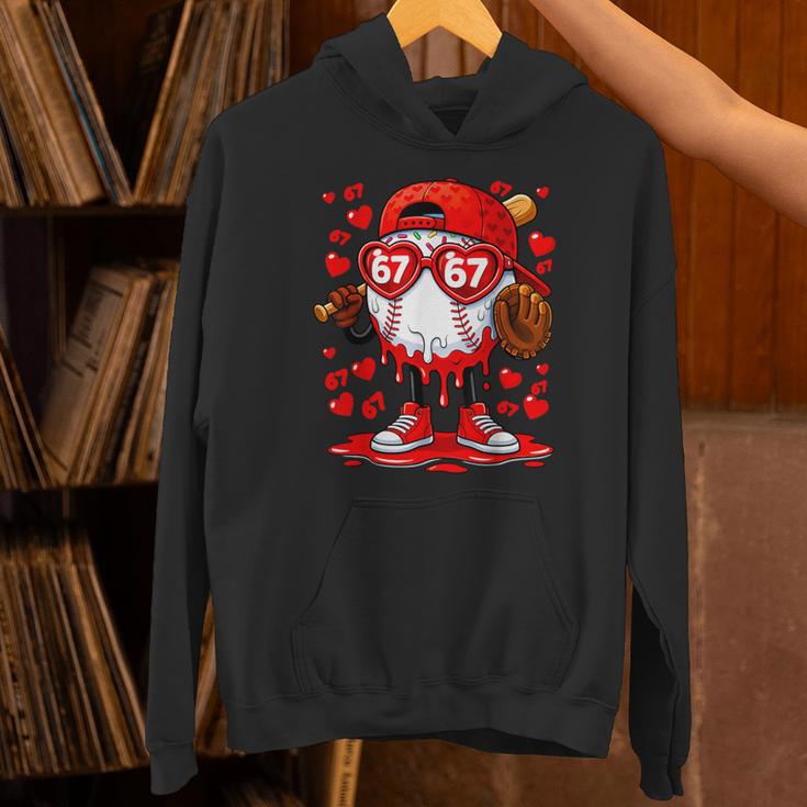 67 Baseball Drip Valentine's Day Unisex Hoodie 67 Baseball Drip Valentine's Day Unisex Hoodie