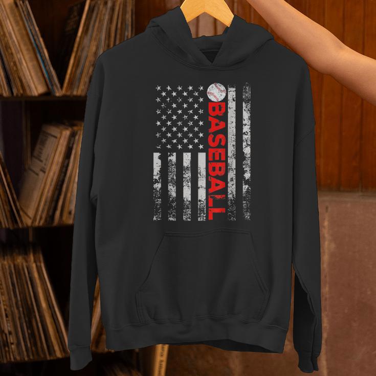 American Flag Baseball Team Baseball Player Baseball Unisex Hoodie American Flag Baseball Team Baseball Player Baseball Unisex Hoodie