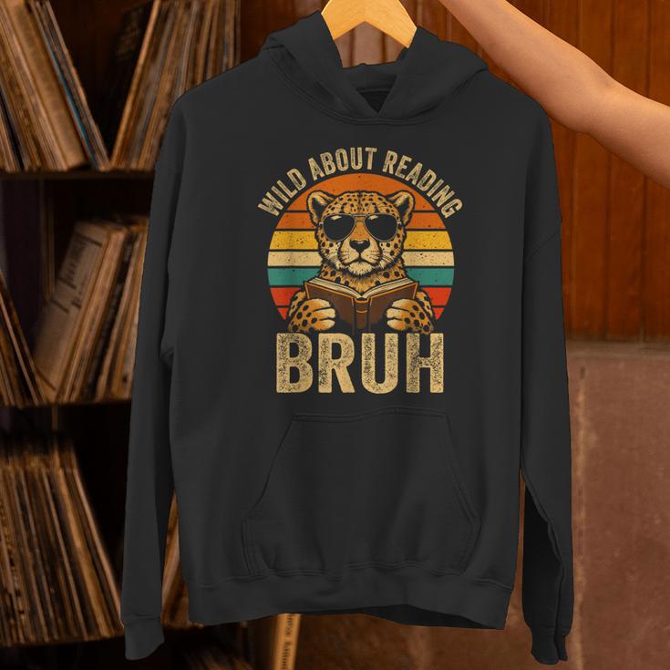 Animal Print Clothes Wild About Reading Bruh Kids Book Lover Unisex Hoodie Animal Print Clothes Wild About Reading Bruh Kids Book Lover Unisex Hoodie