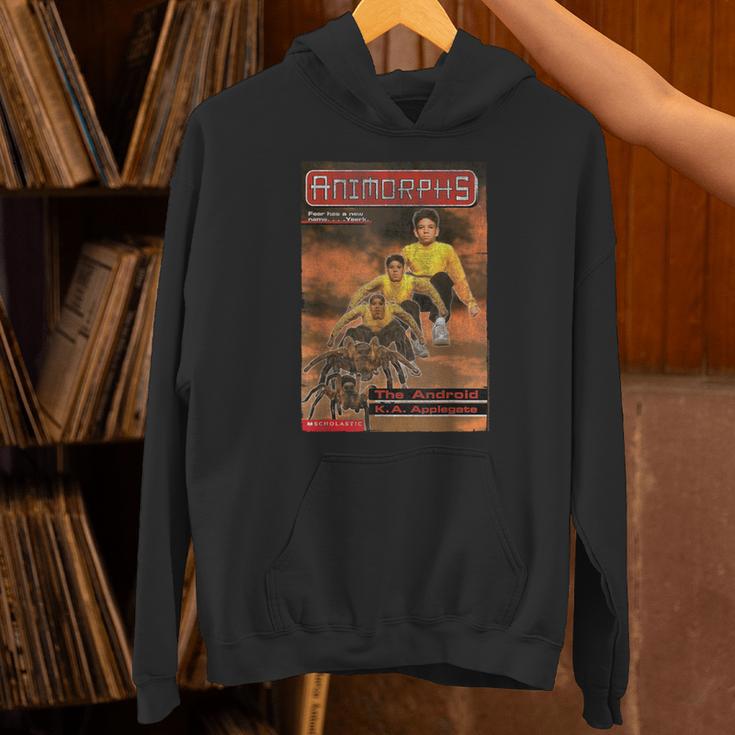 Animorphs The Android Tarantula Transformation Book Cover Unisex Hoodie