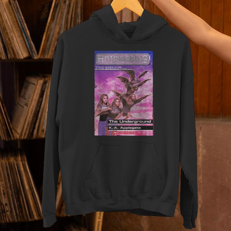 Animorphs The Underground Bat Transformation Book Cover Unisex Hoodie