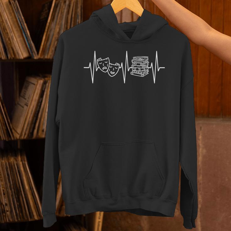 Theatre Shirt Book Lover Bookworm Thespian Drama Actor Unisex Hoodie Theatre Shirt Book Lover Bookworm Thespian Drama Actor Unisex Hoodie