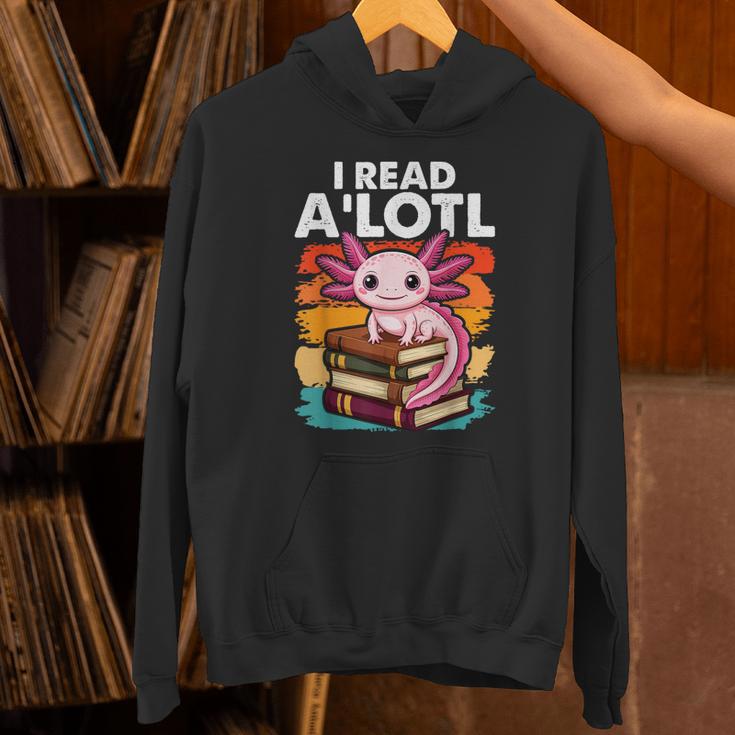 Axolotl Book Lover Librarian Reading Library Readers Unisex Hoodie Axolotl Book Lover Librarian Reading Library Readers Unisex Hoodie