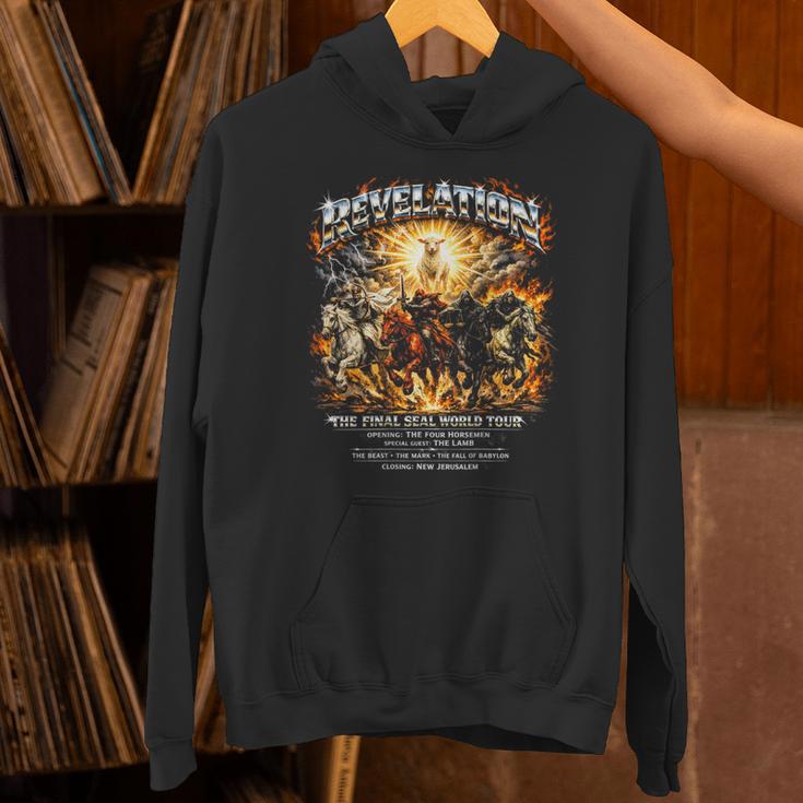 ON Back Book Of Revelation 4 Horsemen Of The Apocalypse Unisex Hoodie