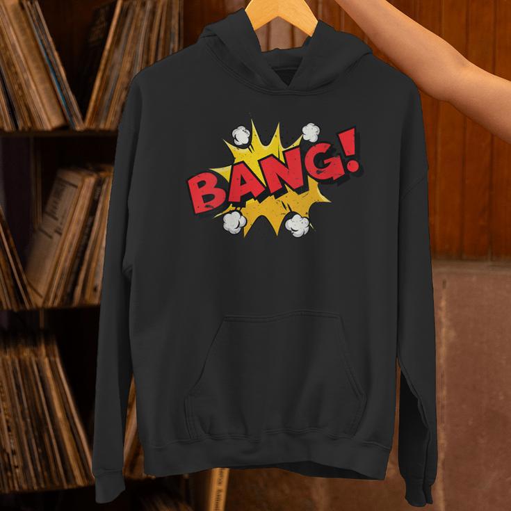BANG Comic Book Cartoon Pop Art Vintage Unisex Hoodie