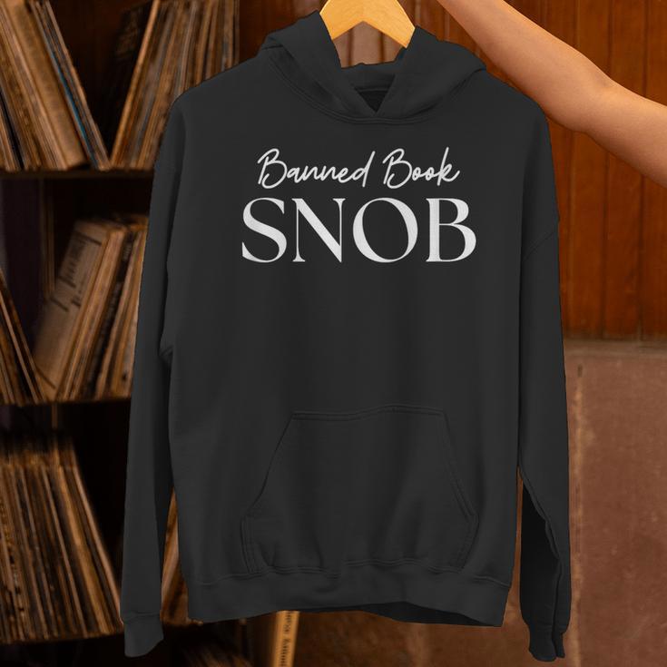 Banned Book Snob For The Literary Rebel Unisex Hoodie Banned Book Snob For The Literary Rebel Unisex Hoodie