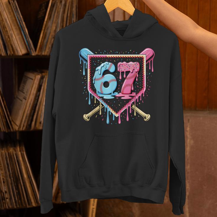 Baseball 67 Ice Cream Drip Six Seven Meme Boy Girl Kid Unisex Hoodie Baseball 67 Ice Cream Drip Six Seven Meme Boy Girl Kid Unisex Hoodie