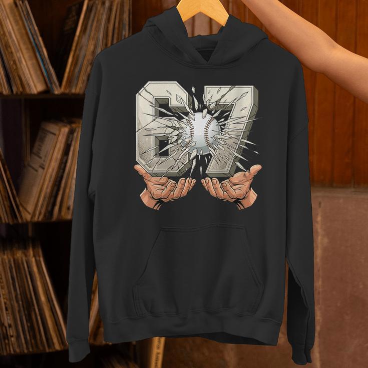 Baseball 67 Six Seven Gen Alpha Meme Unisex Hoodie