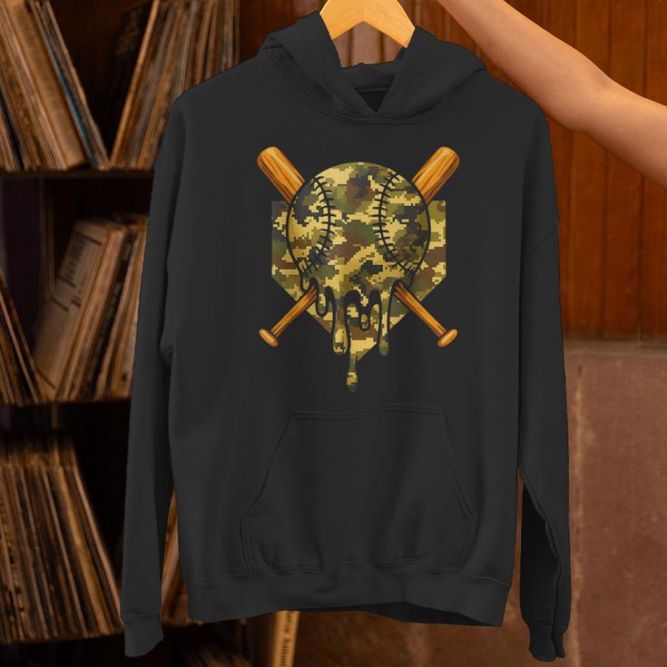 Baseball Camo Boys Ice Cream Youth Baseball Unisex Hoodie Baseball Camo Boys Ice Cream Youth Baseball Unisex Hoodie