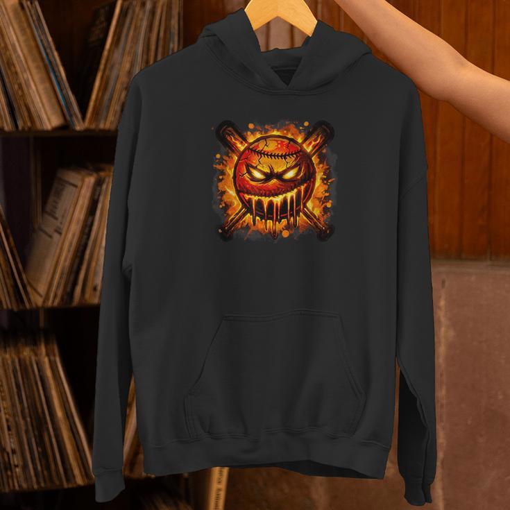 Baseball Drip Angry Lava Slime Ball Graphic Unisex Hoodie Baseball Drip Angry Lava Slime Ball Graphic Unisex Hoodie