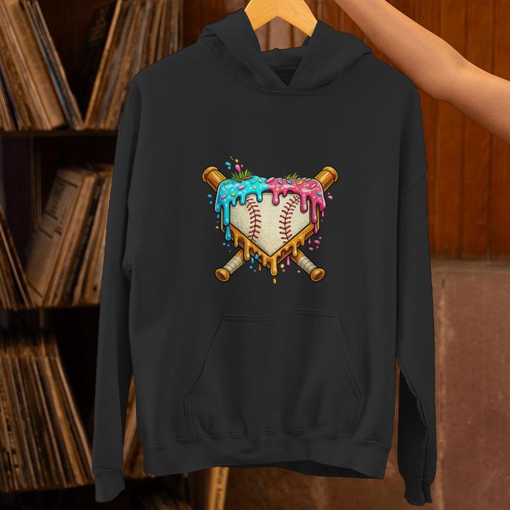 Baseball Drip For Boys Ice Cream Dripping Baseball Sport Unisex Hoodie Baseball Drip For Boys Ice Cream Dripping Baseball Sport Unisex Hoodie
