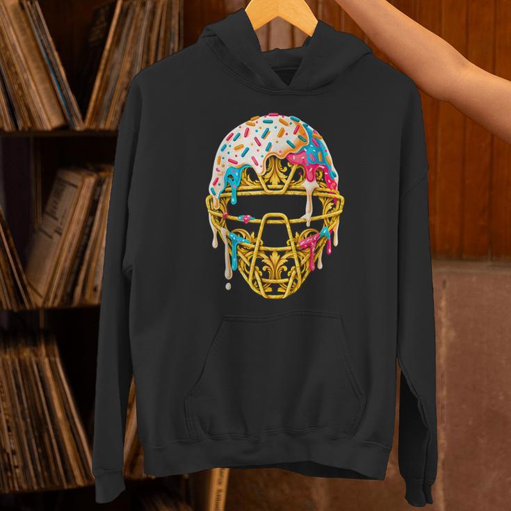 Baseball Drip For Boys Ice Cream Drip Youth Boys Catcher's Unisex Hoodie Baseball Drip For Boys Ice Cream Drip Youth Boys Catcher's Unisex Hoodie
