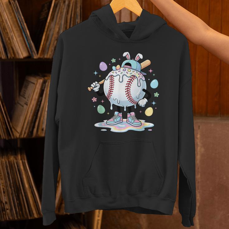 Baseball Drip Icecream Apparel Youth Boy Easter Unisex Hoodie