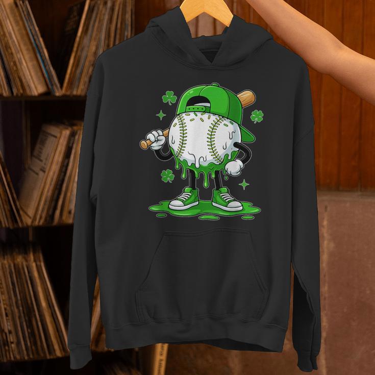Baseball Drip Icecream Apparel Youth Boy St Patrick's Day Unisex Hoodie