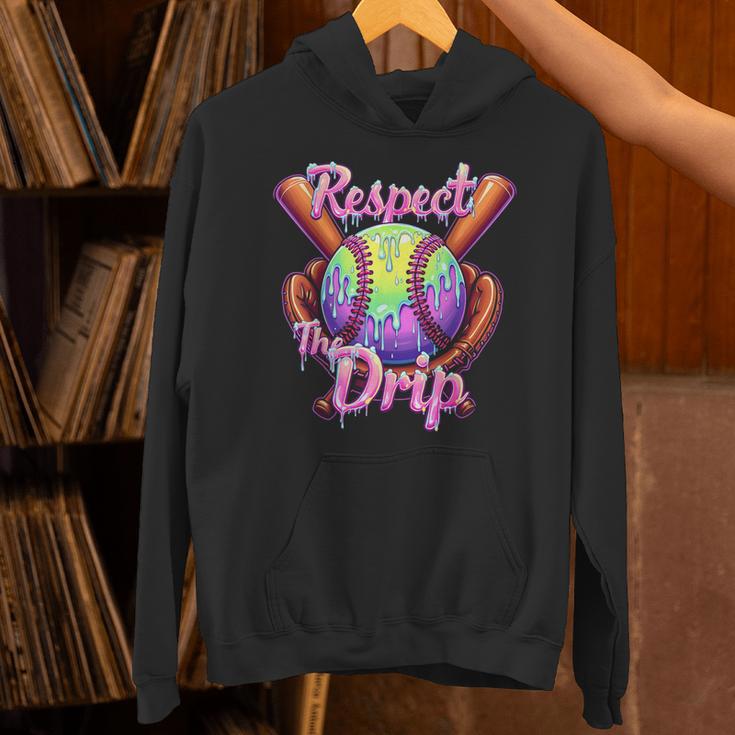 Baseball Drip Respect The Drip Purple Ice Cream Sprinkles Unisex Hoodie Baseball Drip Respect The Drip Purple Ice Cream Sprinkles Unisex Hoodie