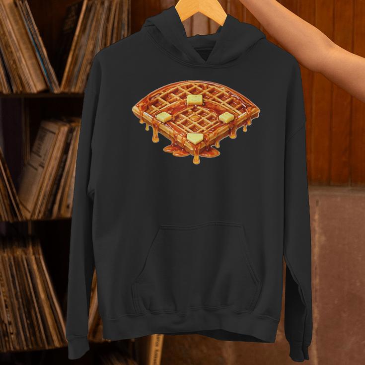 Baseball Dripping Waffle Field Unisex Hoodie