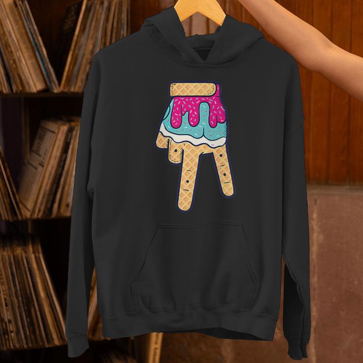 Baseball Ice Cream Drip Home Plate Glove Respect Drip 2 Side Unisex Hoodie Baseball Ice Cream Drip Home Plate Glove Respect Drip 2 Side Unisex Hoodie