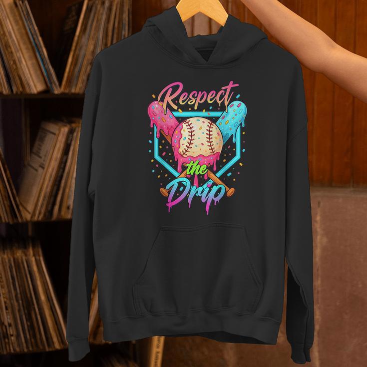 Baseball Ice Cream Drip Number 67 Player 67 Respect The Drip Unisex Hoodie Baseball Ice Cream Drip Number 67 Player 67 Respect The Drip Unisex Hoodie