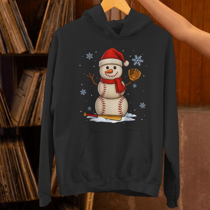 Baseball Snowman Merry Christmas Holiday Sports Xmas Pajamas Unisex Hoodie Baseball Snowman Merry Christmas Holiday Sports Xmas Pajamas Unisex Hoodie