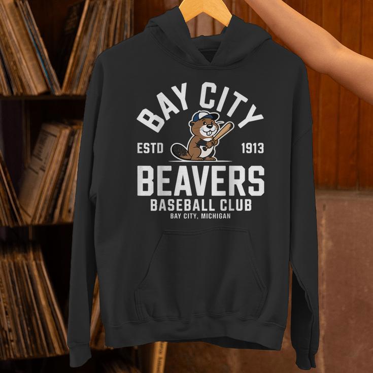 Bay City Beavers Baseball Club Estd 1913 Unisex Hoodie