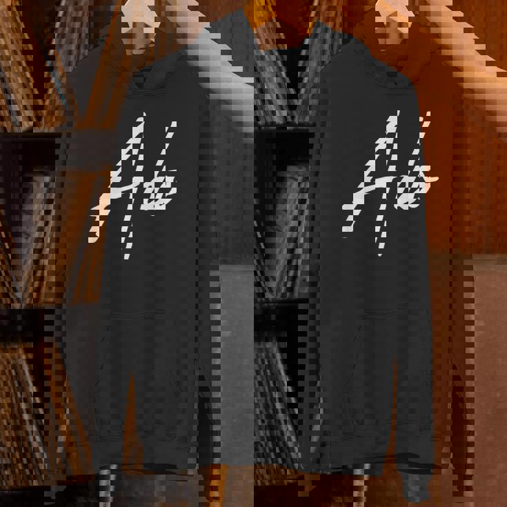 Beautiful Handwritten Font Ado Calligraphy パーカー