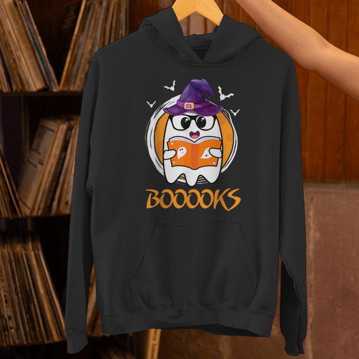 Boo Boooks Ghost Book Reading Halloween 2025 Teacher Unisex Hoodie Boo Boooks Ghost Book Reading Halloween 2025 Teacher Unisex Hoodie