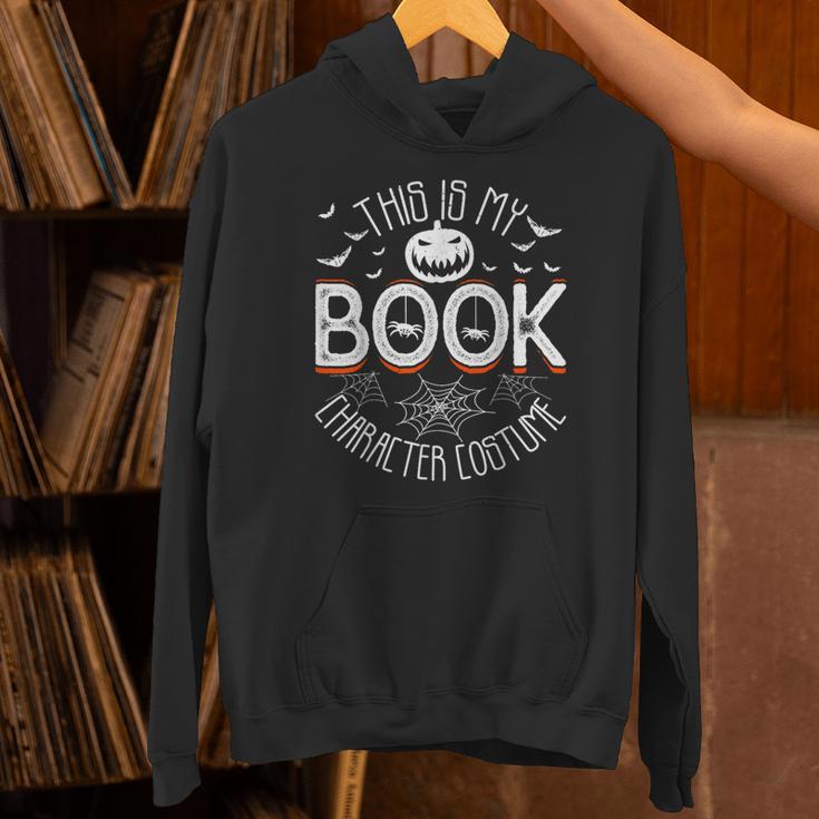 Book Character Costume Halloween Fun Unisex Hoodie