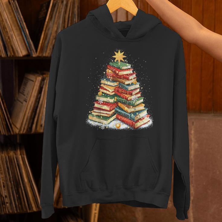 Book Christmas Tree Reading Unisex Hoodie