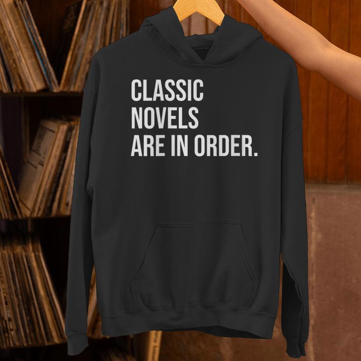 Book Club Organizer Meme Quote Unisex Hoodie