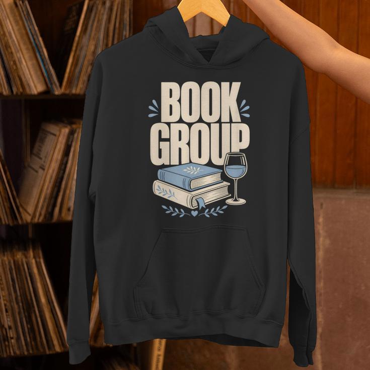 Book Group Reader Club Crew Cozy Nights Book Club Unisex Hoodie