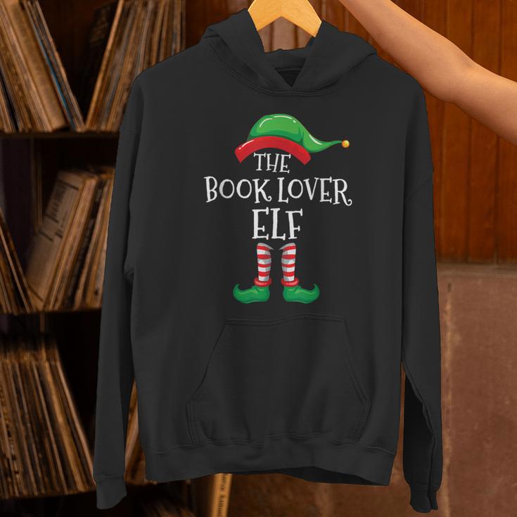 The Book Lover Elf Christmas Books Reading Lover Unisex Hoodie The Book Lover Elf Christmas Books Reading Lover Unisex Hoodie
