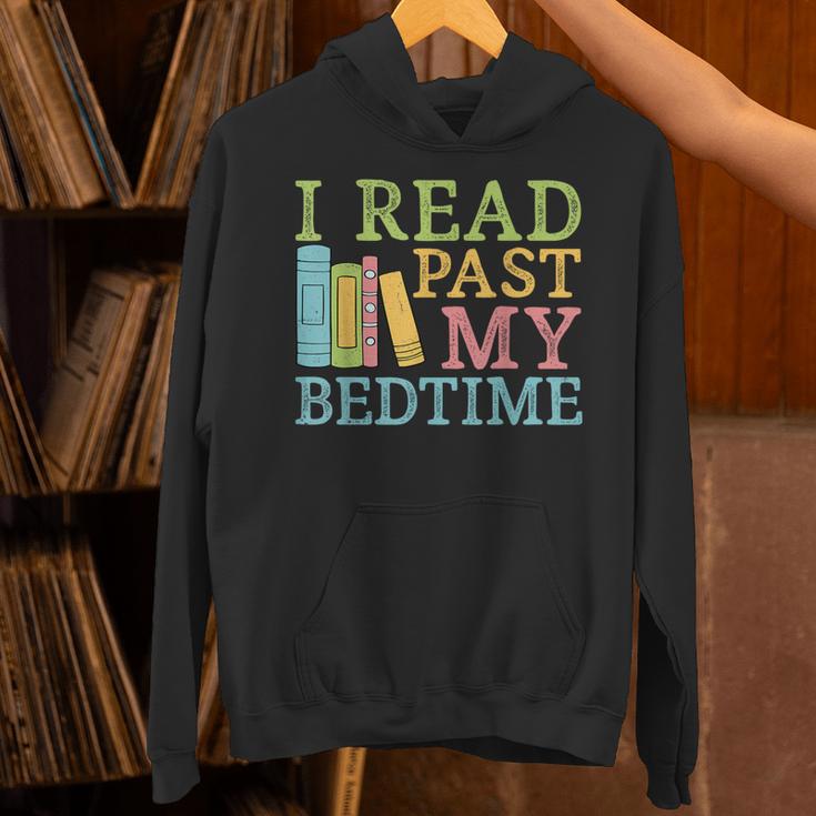 Book Lover I Read Past My Bedtime Bookworm Reader Librarians Unisex Hoodie Book Lover I Read Past My Bedtime Bookworm Reader Librarians Unisex Hoodie
