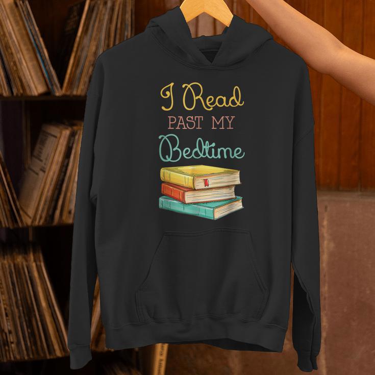 Book Lover I Read Past My Bedtime Unisex Hoodie