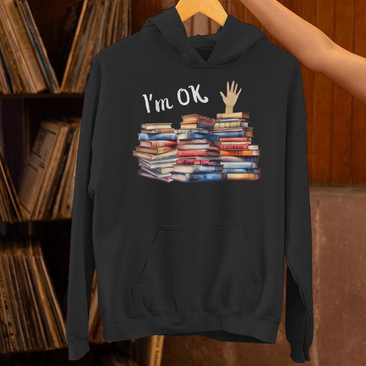 Book Lover For Women Readers Teacher Librarian Unisex Hoodie