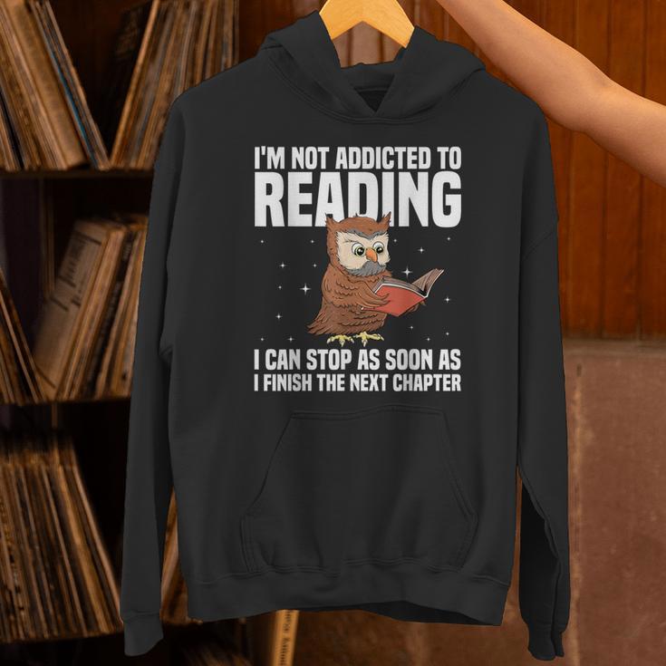 Book Reader Art For Men Women Bookish Book Nerd Lover Unisex Hoodie