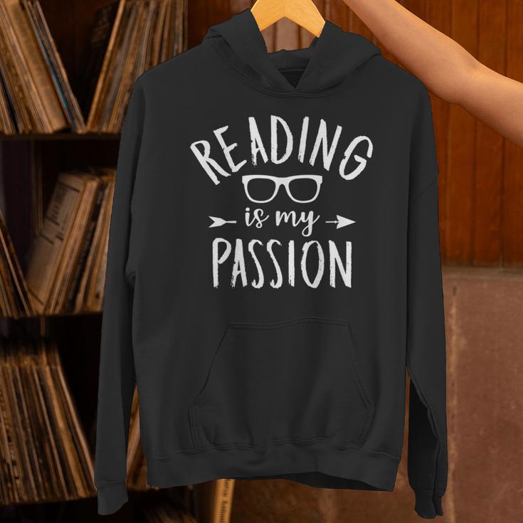Book Reader Bookworm Reading Is My Passion Books Lover Unisex Hoodie Book Reader Bookworm Reading Is My Passion Books Lover Unisex Hoodie