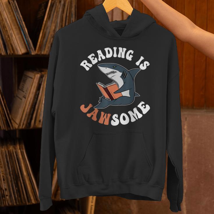 Book Reading Is Jawsome Reading Books Unisex Hoodie