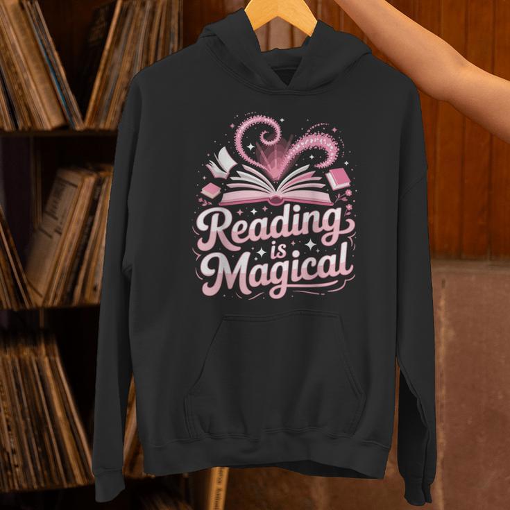 Book Reading Reading Is Magical Unisex Hoodie