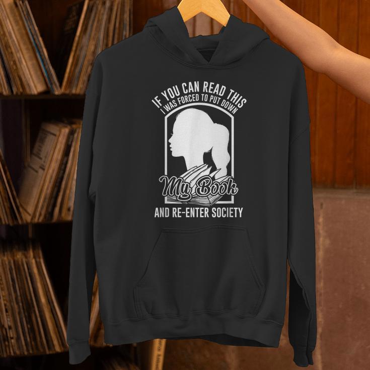 Book Society Library Literature Reading Books Lover Bookworm Unisex Hoodie