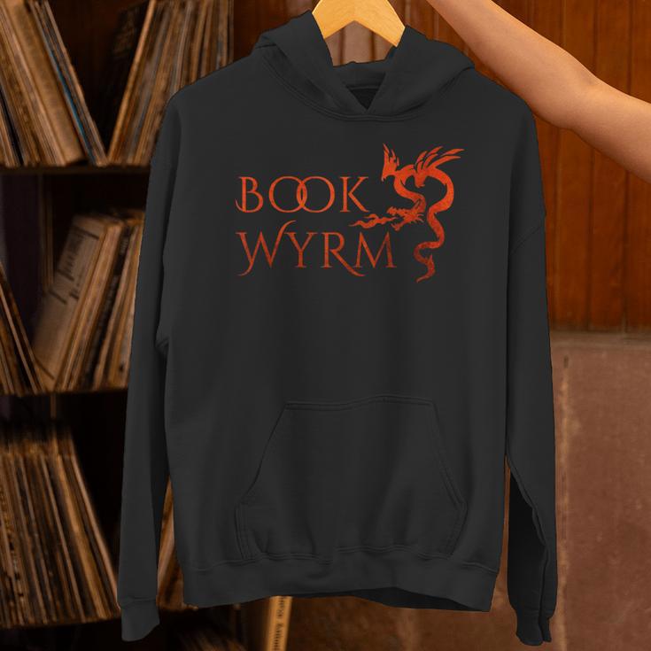 Book Wyrm Reader Book Lover Bookworm Dragon Literary Bookish Unisex Hoodie Book Wyrm Reader Book Lover Bookworm Dragon Literary Bookish Unisex Hoodie